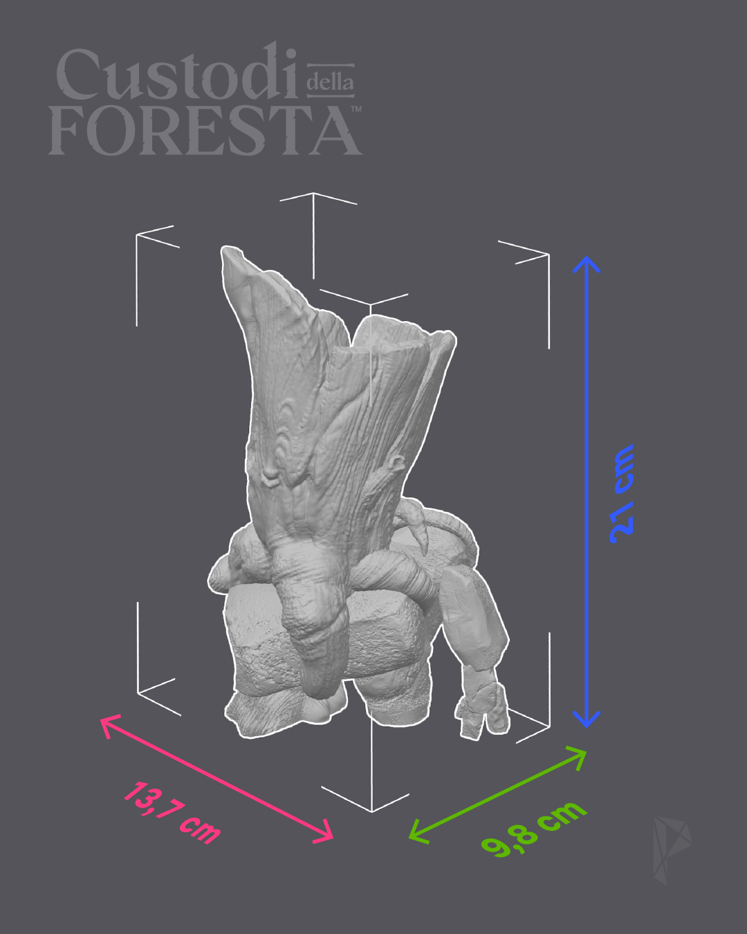 GOLEM - Mini vaso artigianale