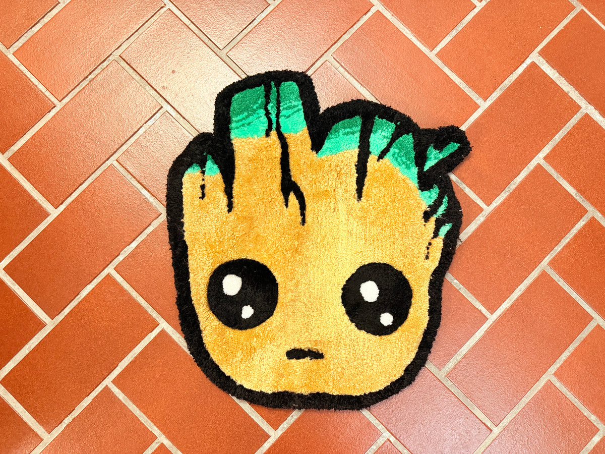 Tappeto fatto a mano Tufting in Lana e Acrilico – Diametro 60 cm (Copia)