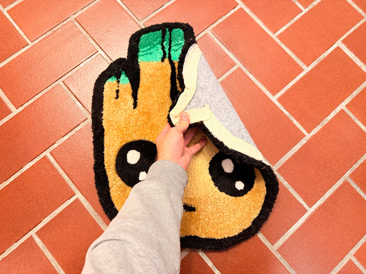 Tappeto fatto a mano Tufting in Lana e Acrilico – Diametro 60 cm (Copia)