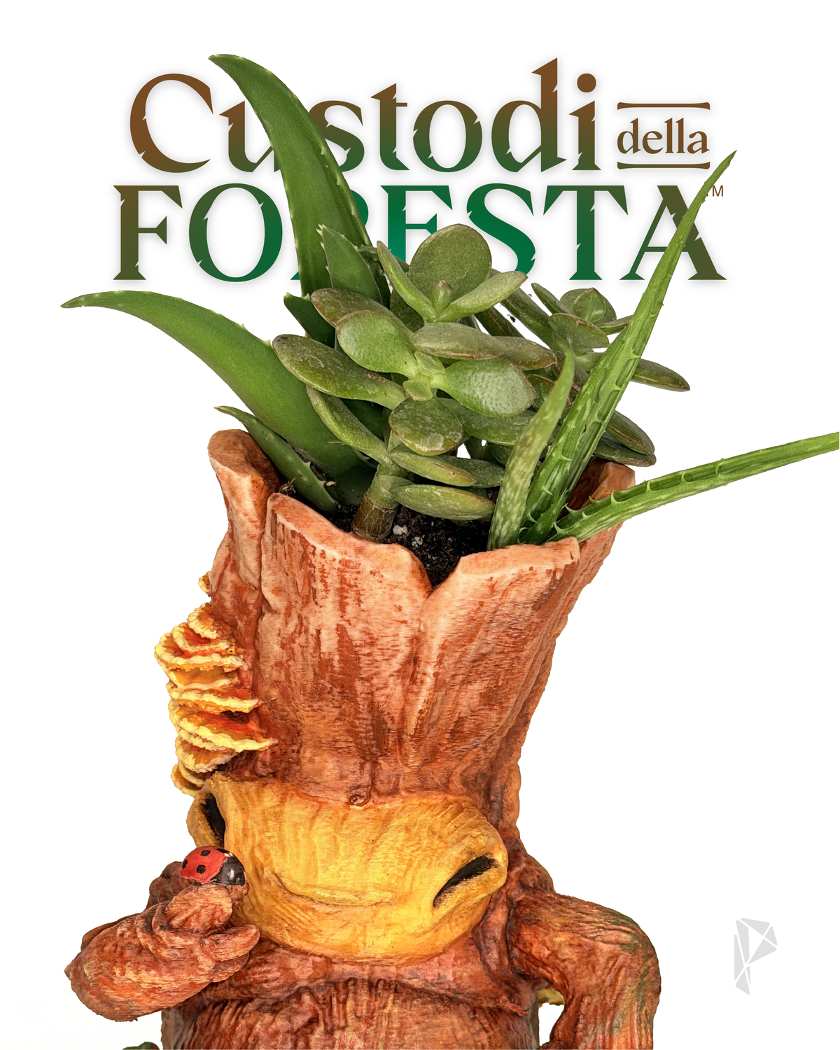 VESPERO - Mini Vaso Fantasy | Scultura Decorativa Stampata 3D e Dipinta a Mano