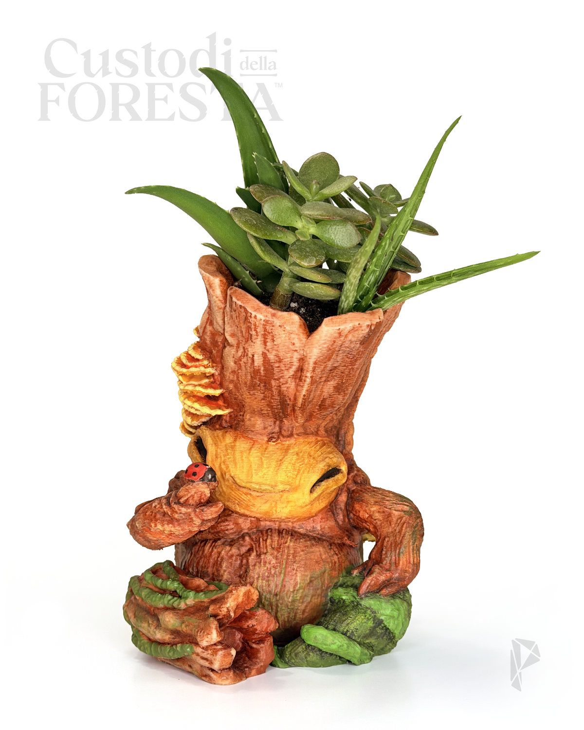 VESPERO - Mini Vaso Fantasy | Scultura Decorativa Stampata 3D e Dipinta a Mano