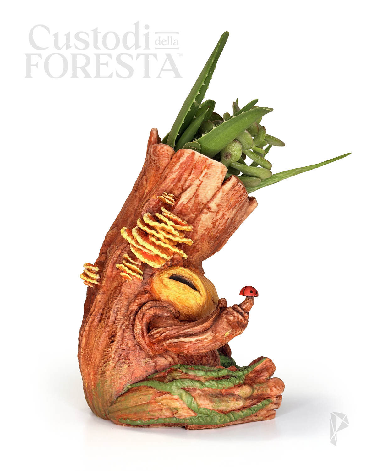 VESPERO - Mini Vaso Fantasy | Scultura Decorativa Stampata 3D e Dipinta a Mano