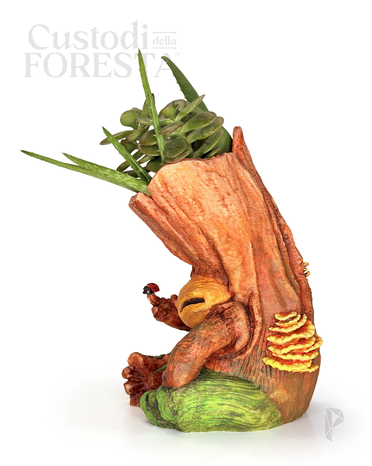 VESPERO - Mini Vaso Fantasy | Scultura Decorativa Stampata 3D e Dipinta a Mano
