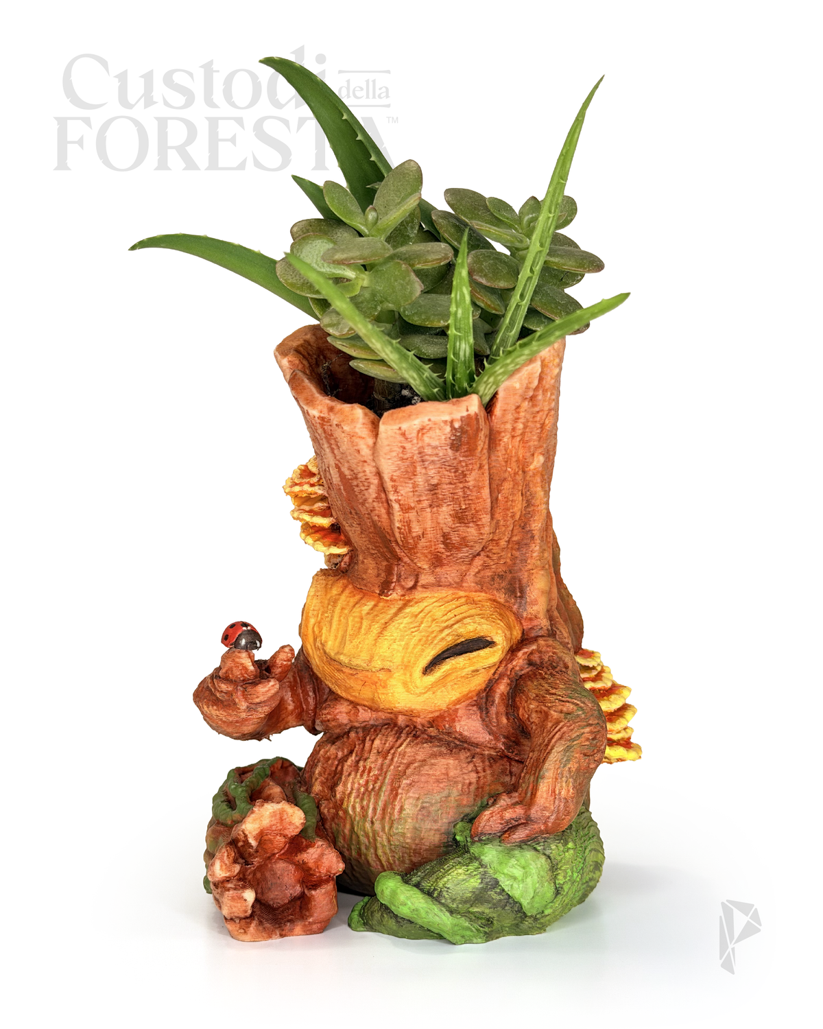 VESPERO - Mini Vaso Fantasy | Scultura Decorativa Stampata 3D e Dipinta a Mano